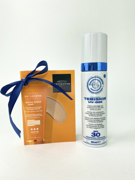 UV-OSK SPF30 ФОТОЗАЩИТНОЕ СРЕДСТВО ДЛЯ ЖИРНОЙ И ПРОБЛЕМНОЙ КОЖИ TEBISKIN